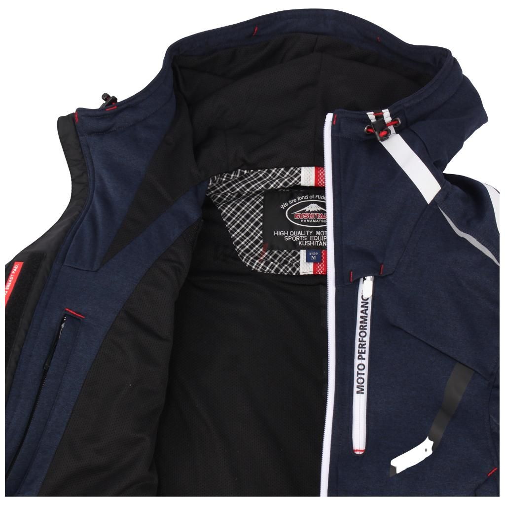 Webike | KUSHITANI クシタニ ベクトルジャケット(K-2404-NV-M