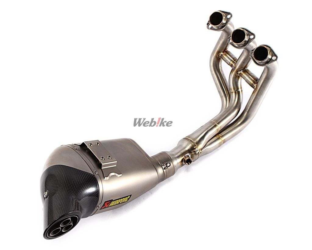 Webike | AKRAPOVIC アクラポビッチ e4仕様 レーシングライン (3-1