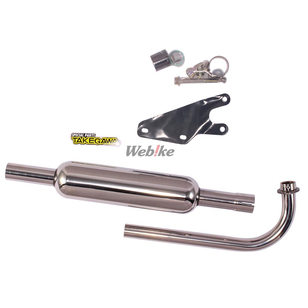 Webike | SP武川 SPタケガワ P-SHOOTER マフラー (キャブトンスタイル