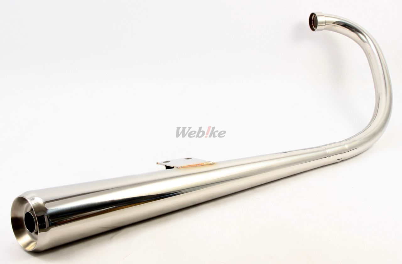 Webike | Sym'z Craft シムズクラフト 手曲げエキゾーストパイプ