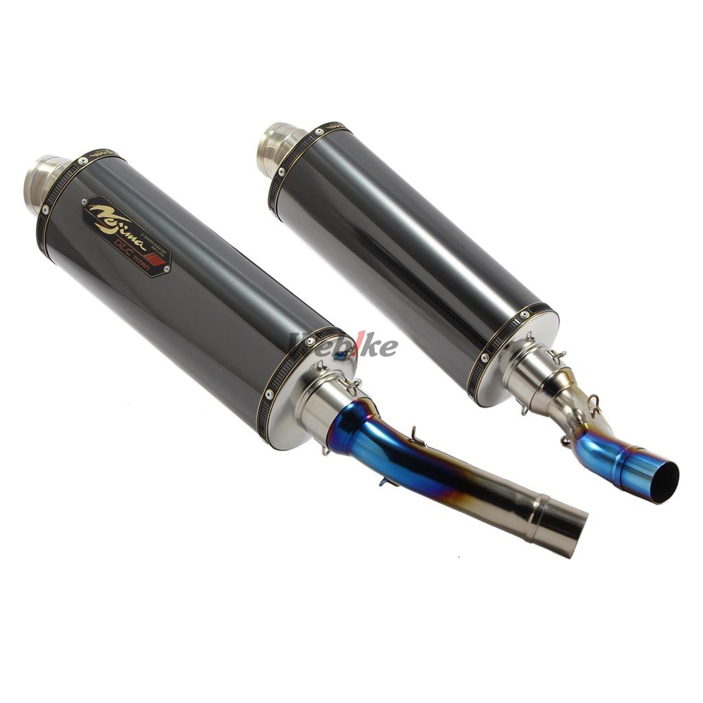 Webike | NOJIMA ノジマ DLC-TITAN スリップオンマフラー ツイン