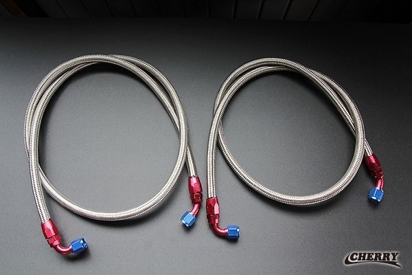 Webike | CHERRY チェリー 社外オイルクーラー用ステンメッシュホース