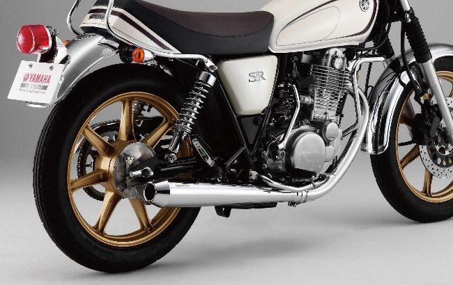 Webike | PRUNUS プラナス メガホンマフラー SR400(Q5KSKR001016