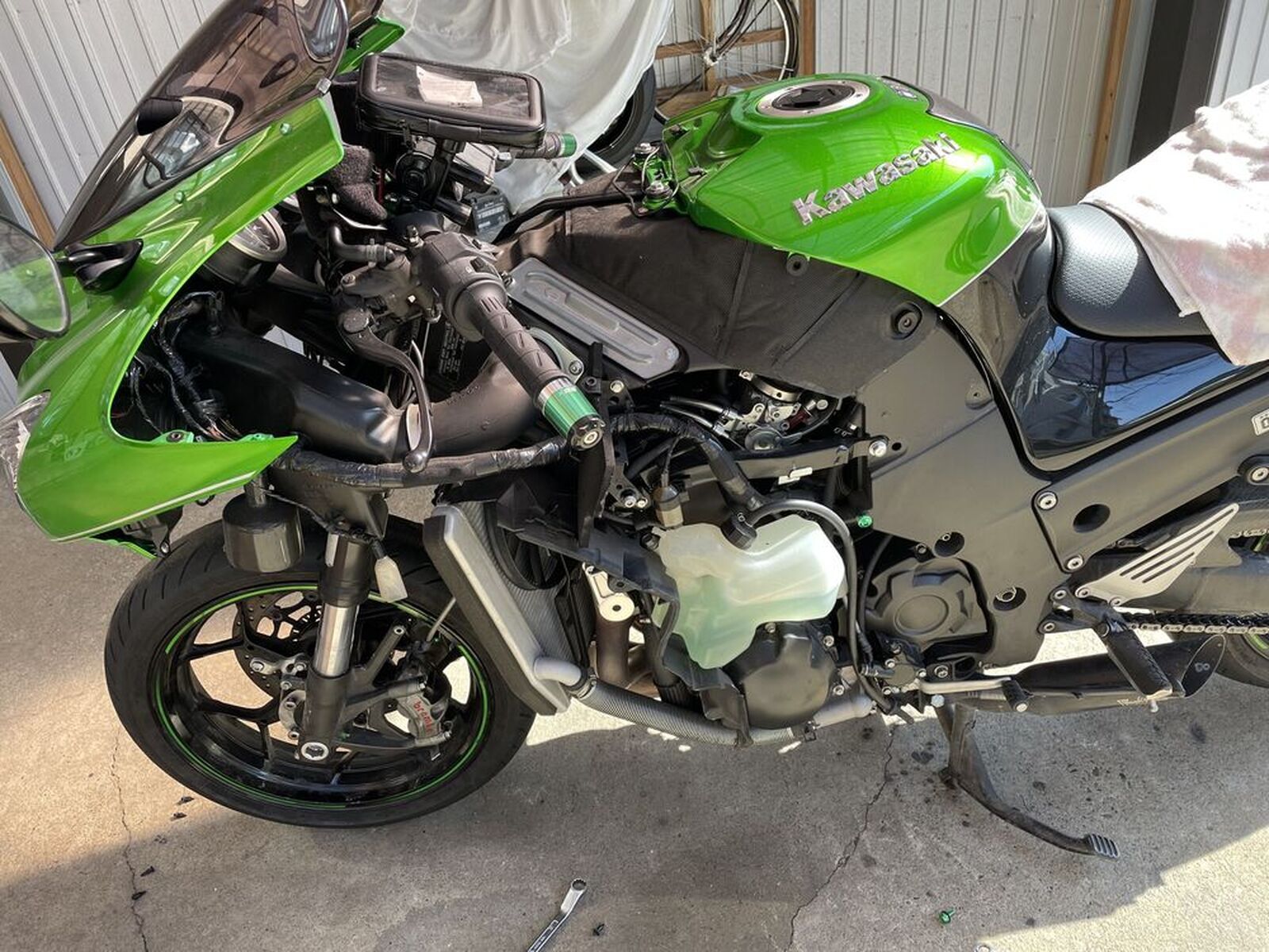 KAWASAKI ZX-14R「もろもろ交換」 | ウェビックコミュニティ