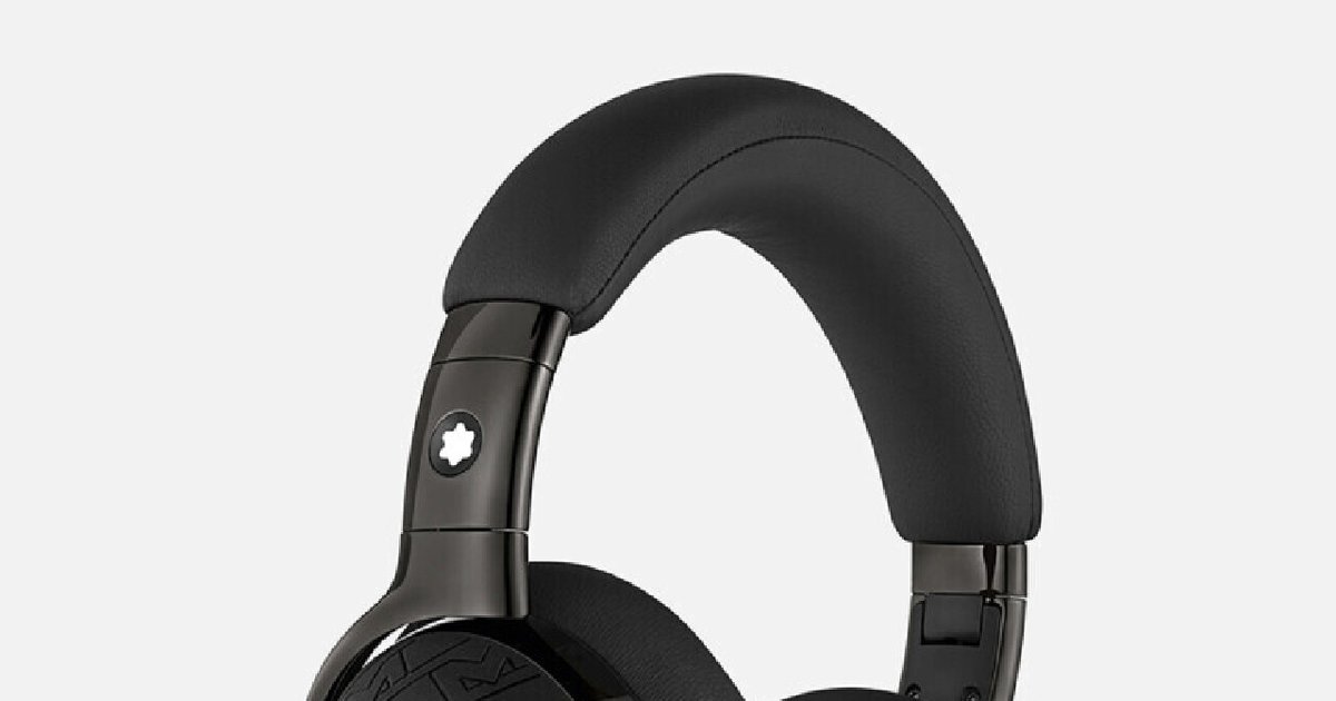 オーディオでも最高峰。モンブランから新作ワイヤレスヘッドフォンが