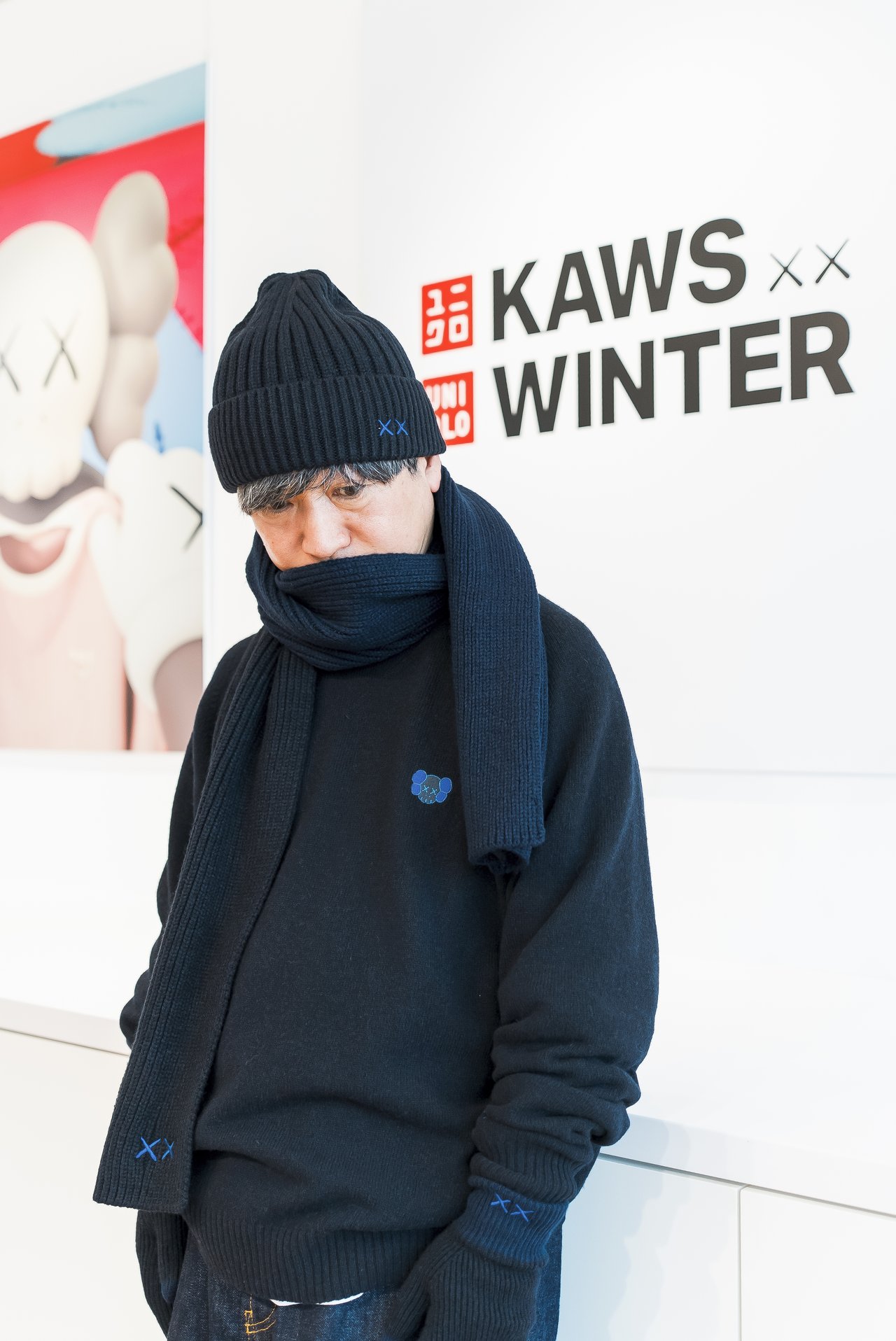 大人のユニクロ】試着ルポ。「KAWS」とのコラボニット、全部着てみた