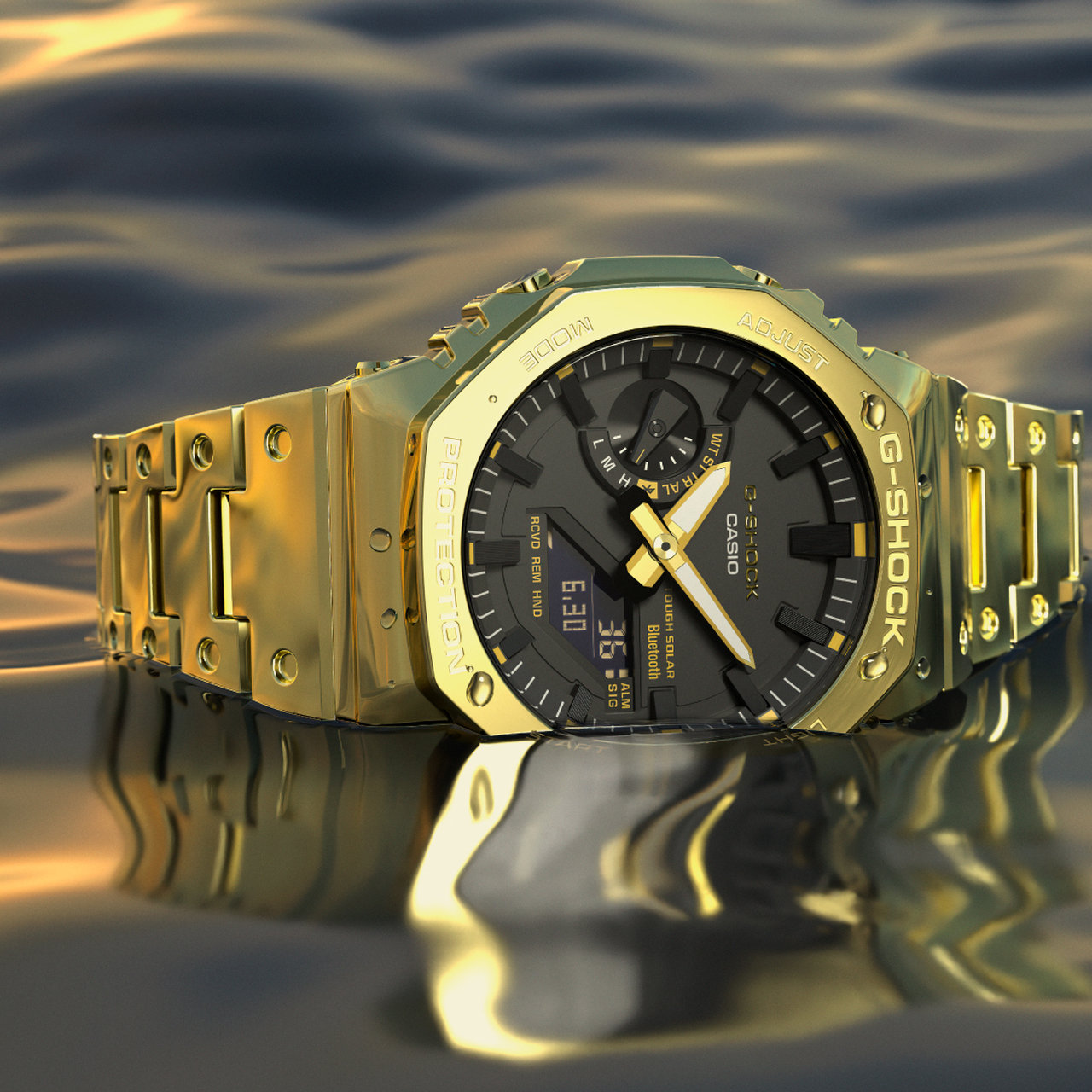 大人のGショック】フルメタルモデルにイエローゴールドが登場！ | UOMO