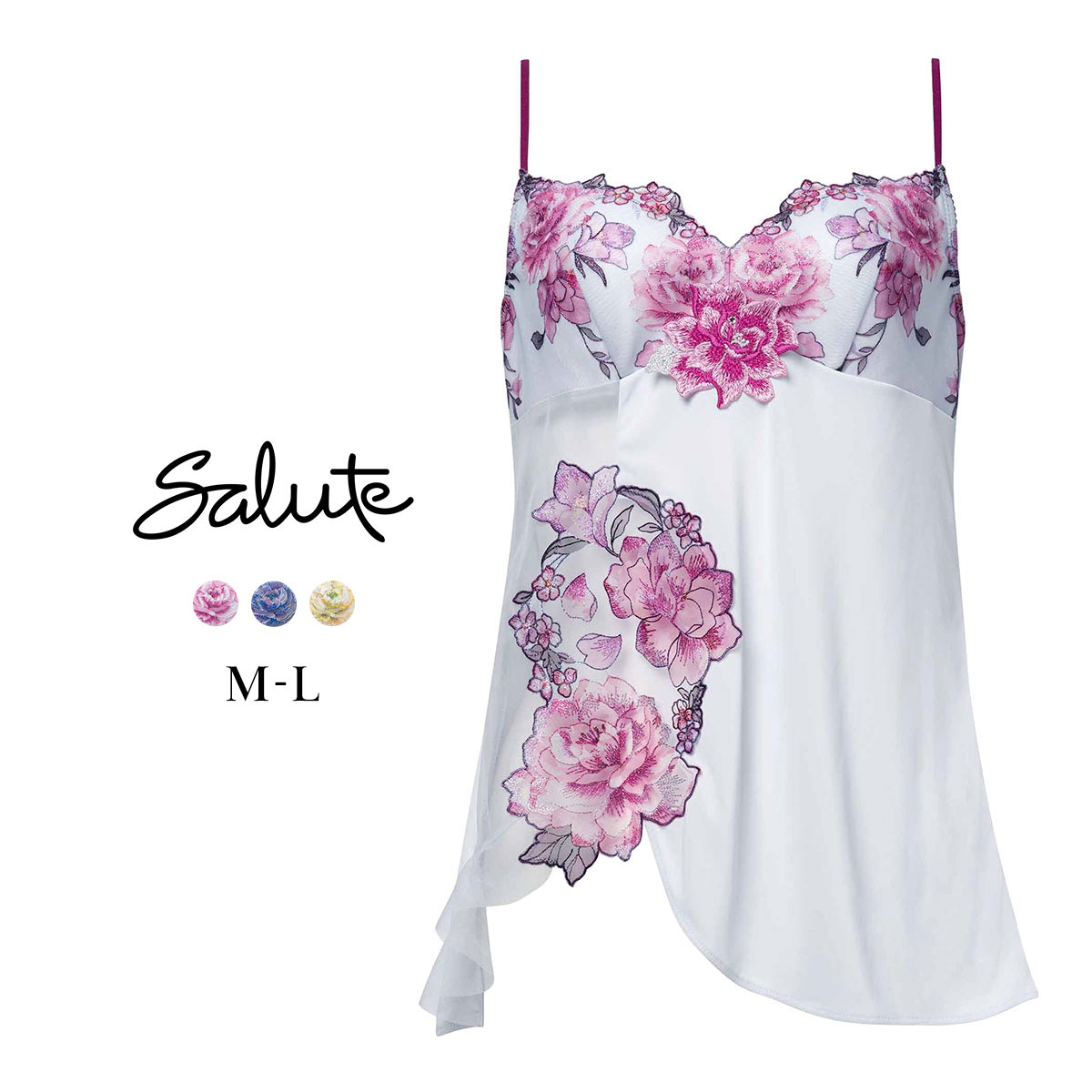 ワコール サルート 21グループ 21G キャミソール ML スリップ