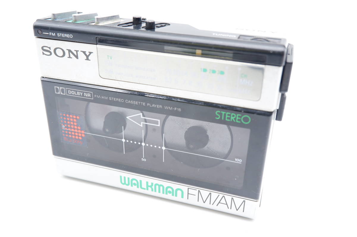 希少品 SONY WM-F15 FM/AM ステレオカセットプレーヤー 【公式通販】