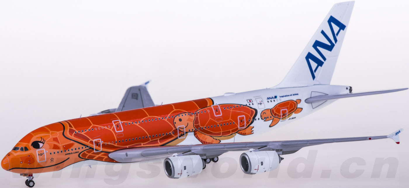 EW4388008 ANA 全日空Airbus A380 JA383A Kala JC Wings 1:400 -飞机