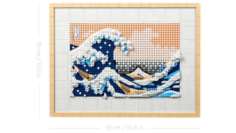 LEGO 31208 Art 系列「神奈川沖浪裏」Hokusai – The Great Wave 浮世繪