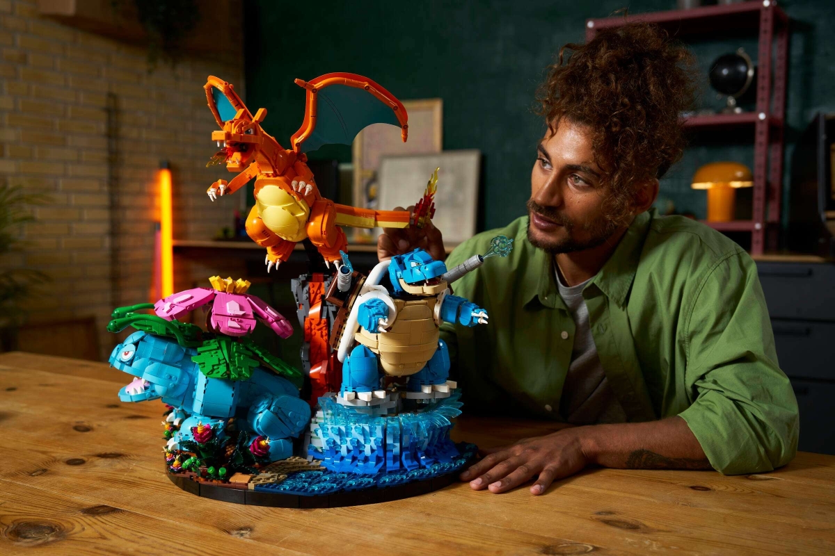 LEGO 72153『ポケットモンスター』より「フシギバナ、リザードン