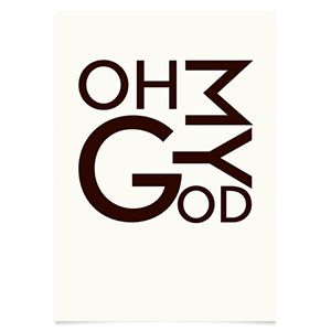 Kortkartellet（コートカルテレット）ポスター A5（15x21）ブラック