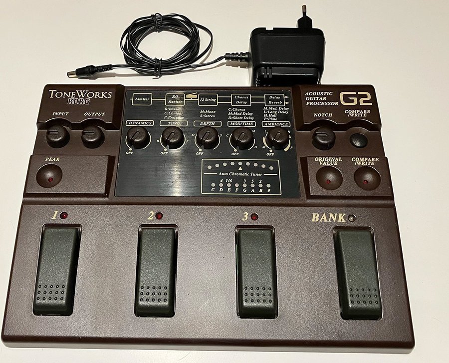 ToneWorks Korg G2 Akustisk Gitarr Processor | Köp på Tradera