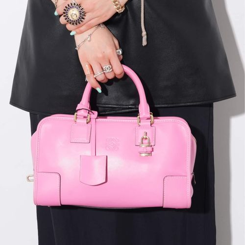 LOEWE（ロエベ）カシミヤ ピンク ロング手袋 LOEWE（ロエベ）カシミヤ