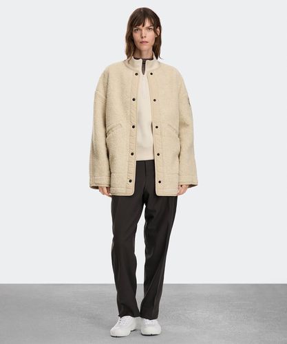 シムコー オーバーサイズ フーディー カインド ハイパイル フリース