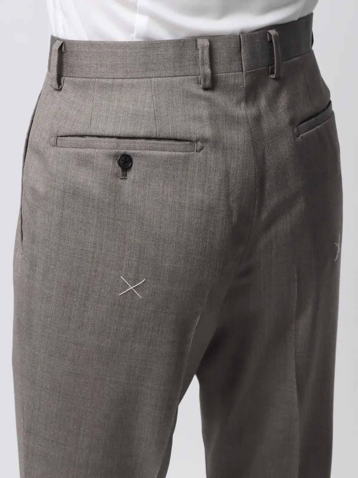 スーツ／2つボタン／CANONICO／21μPRUNELLE／無地／CH25 | SUIT SQUARE