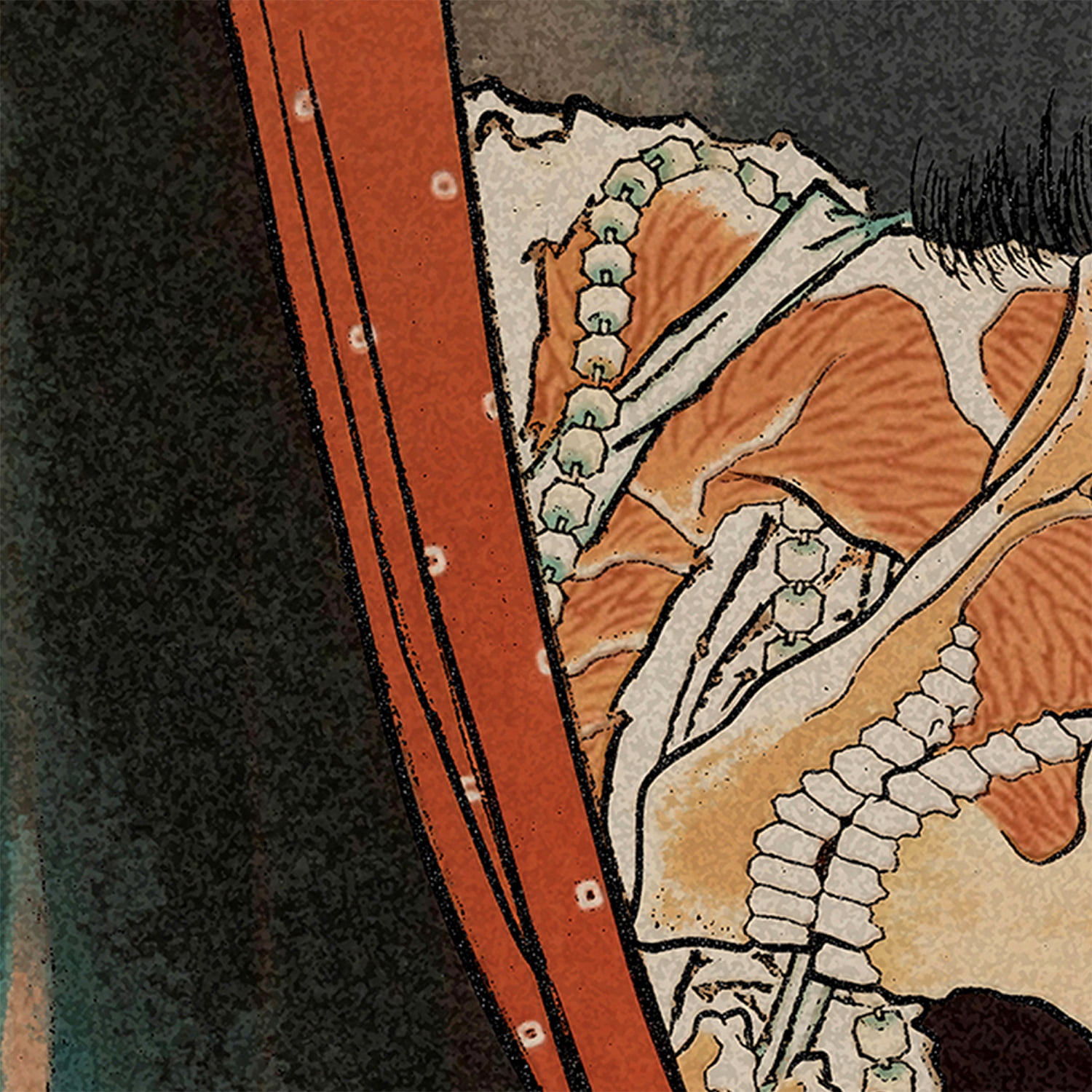 ゲゲゲ浮世絵「妖怪百物語 こはだ小平二 知己朋友」｜ゲゲゲの鬼太郎