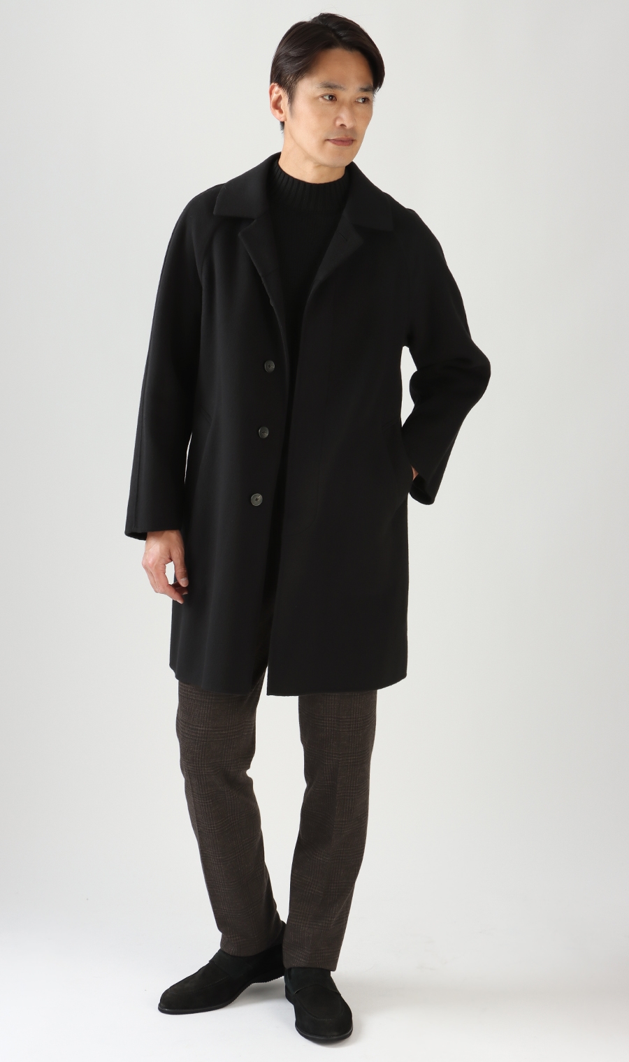 バルンケットコート《Super100's》《ダブルフェイス》 (231404-91