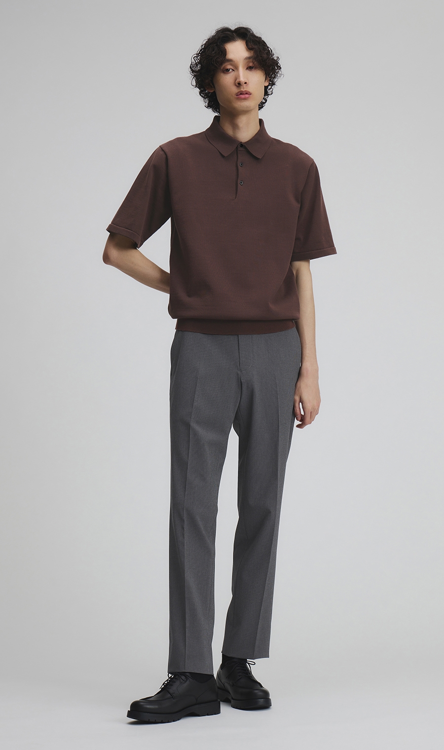 ニットポロシャツ (MOKN4303-43) | MORLES | 紳士服・スーツ販売数世界