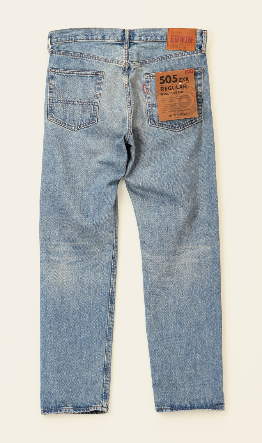 EDWIN 505ZXX REGULAR ストレートデニム《裾上げ済み》 (MOPT4111-56