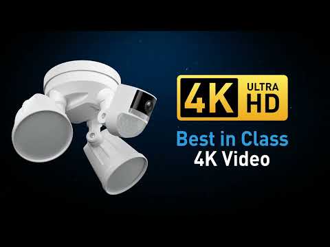 4K Floodlight Security Camera | Swann Security
