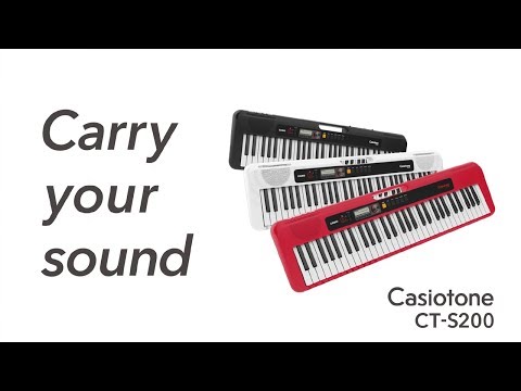 ベーシックキーボード CT-S200RD レッド [61鍵盤] CASIO｜カシオ 通販