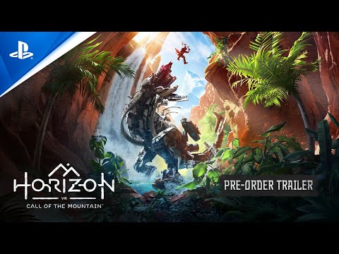 PSVR2「Horizon Call of the Mountain」，プレオーダートレイラー日本