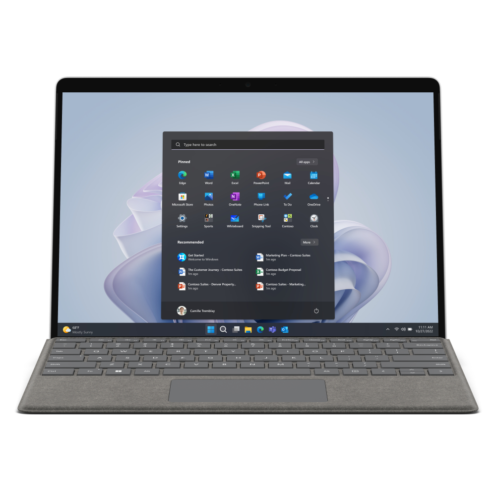 Surface Pro 9 i7/16G/256G/W11P 商務版◇白金&墨黑| 二合一筆電/平板