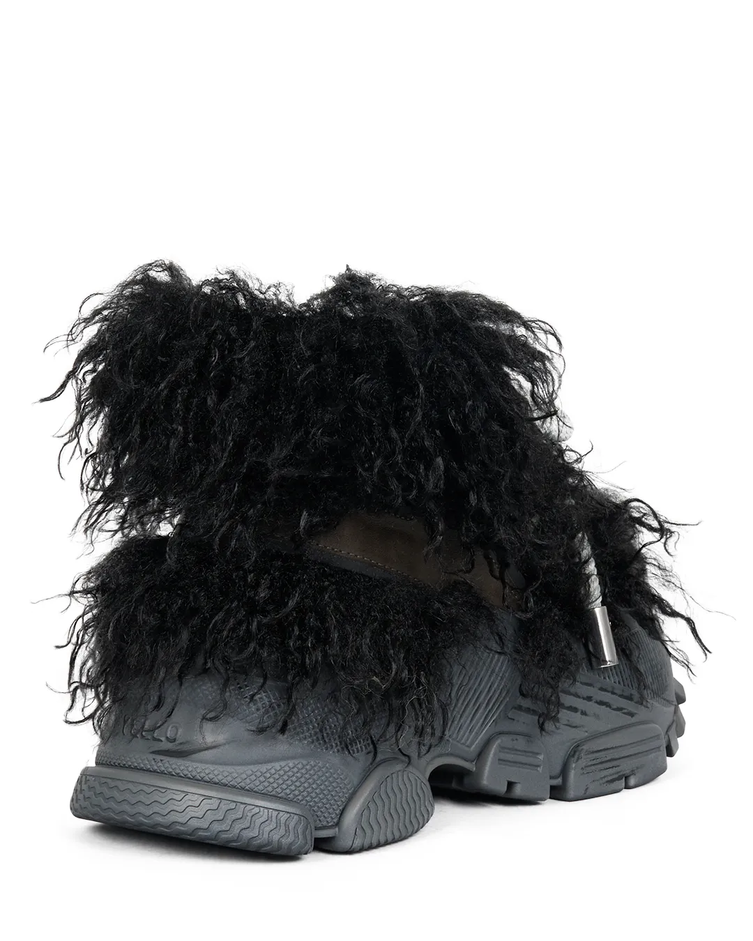 YELLO / CANICHE PLATFORM SHORT BOOTS