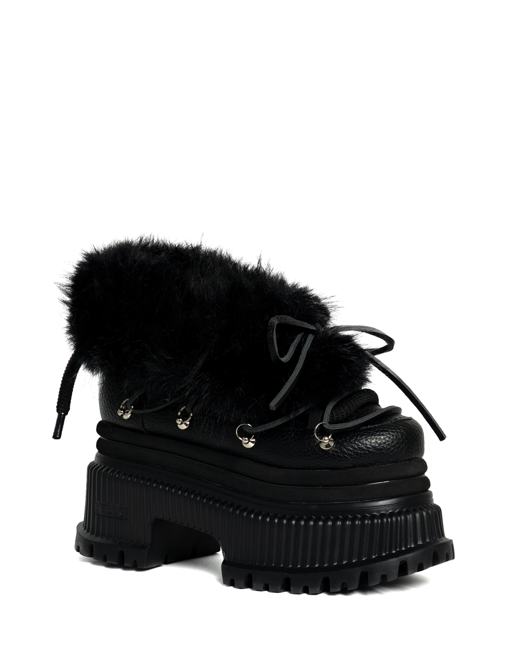 SNUG PLATFORM SHORT BOOTS – YELLO