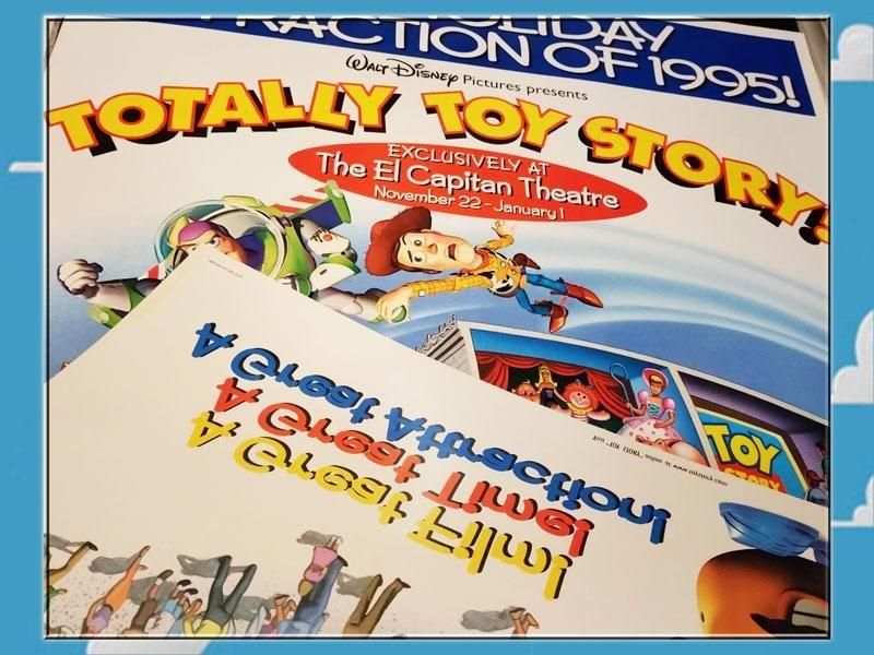 トイストーリーTOY STORY 特別上映用プロモーションダブルサイド