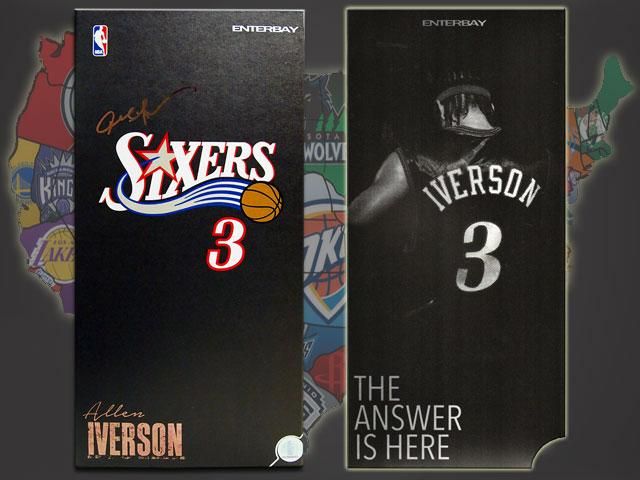 エンターベイNBAクラシックコレクション/アレンアイバーソン RM-1060