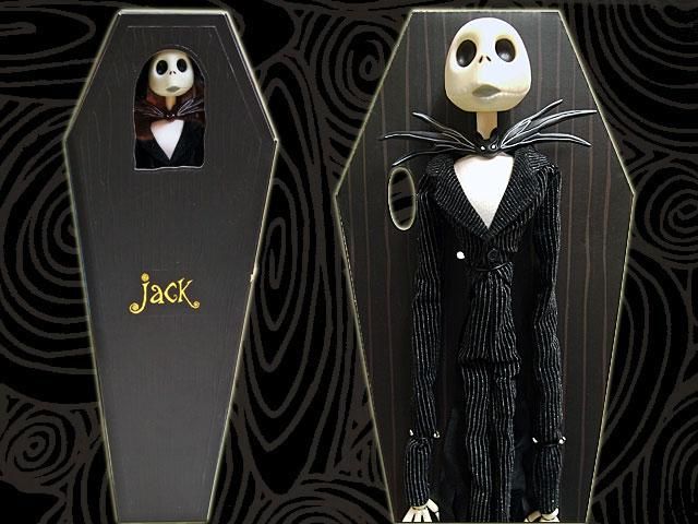 ナイトメアービフォアクリスマス 16インチ・コフィンドール ジャック