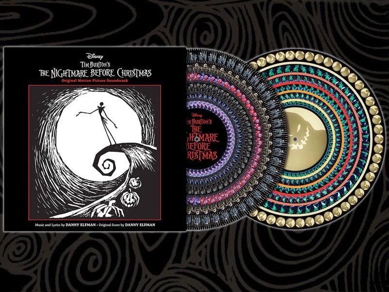 ナイトメアービフォアクリスマス ゾートロープアートレコード2枚組