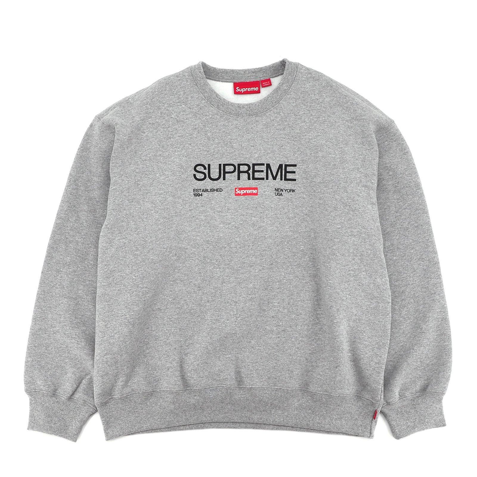 Supreme - Established Crewneck | 2024 Spring/Summer Collection