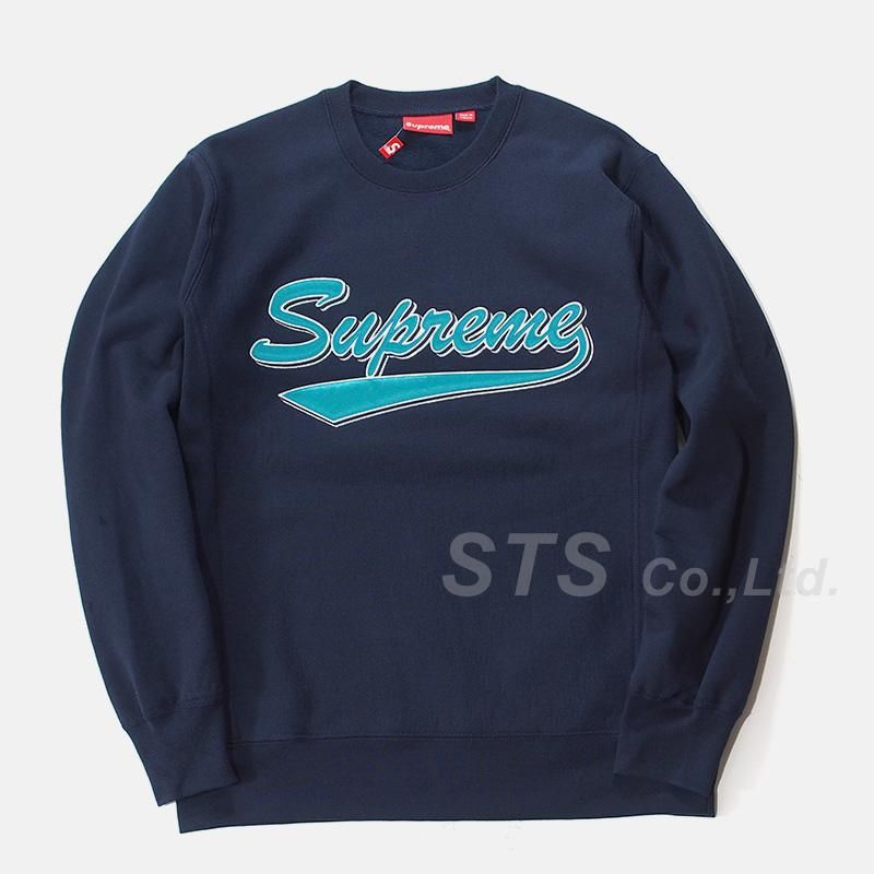 Supreme - Brush Script Crewneck - UG.SHAFT