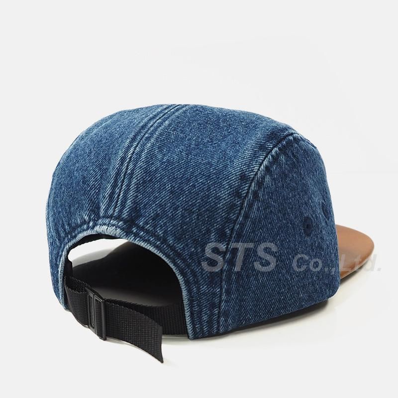 Supreme - Denim Leather Visor Camp Cap - UG.SHAFT