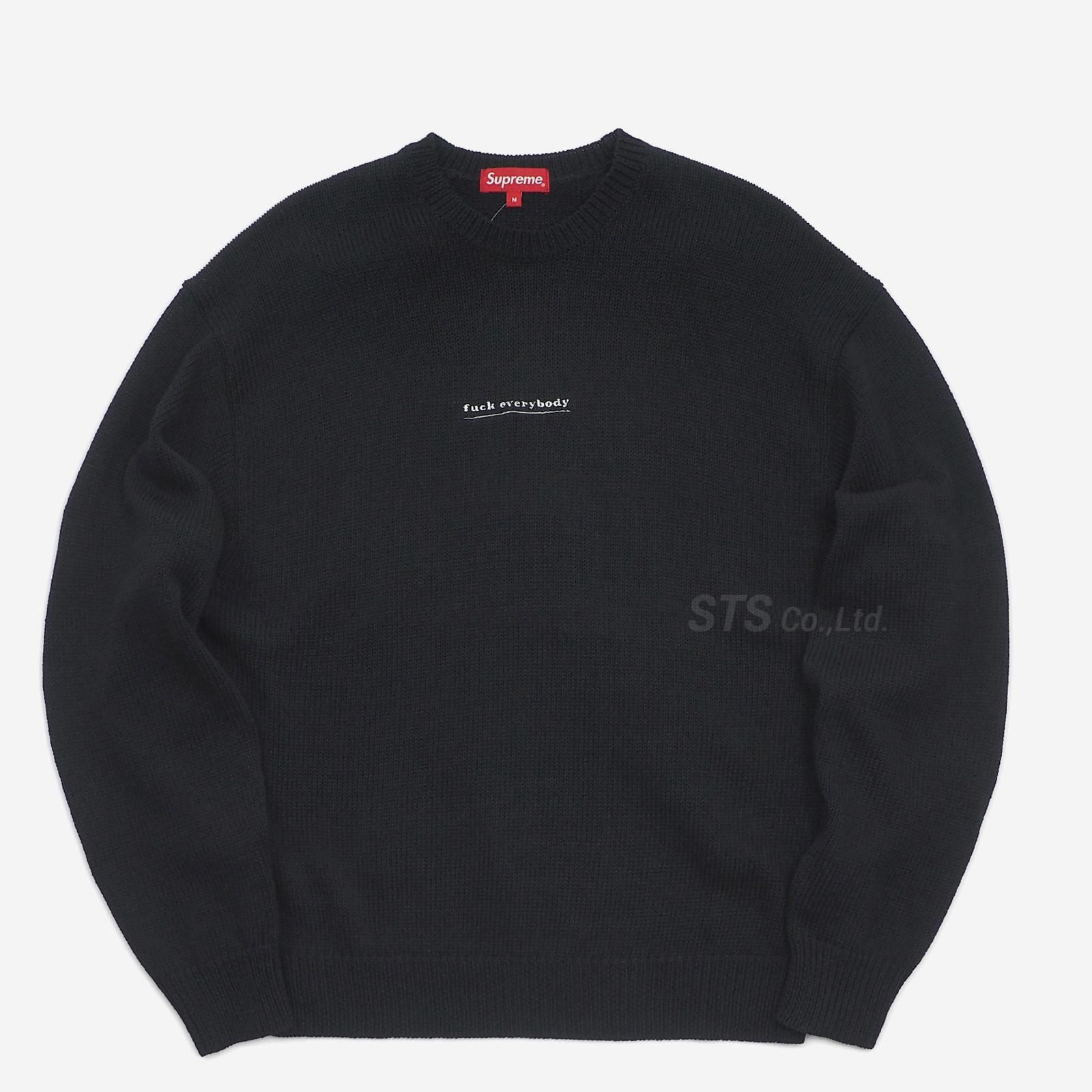 Supreme - Fuck Everybody Sweater - UG.SHAFT