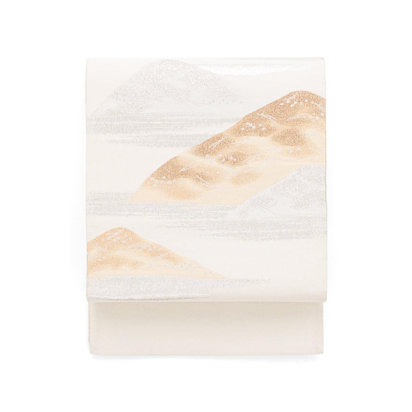 袋帯○明綴れ 山と霞 - からん::アンティーク着物・リサイクル着物の