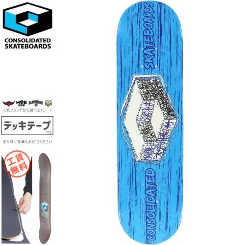 CONSOLIDATED コンソリデーテッド スケートボード デッキ WE MUST