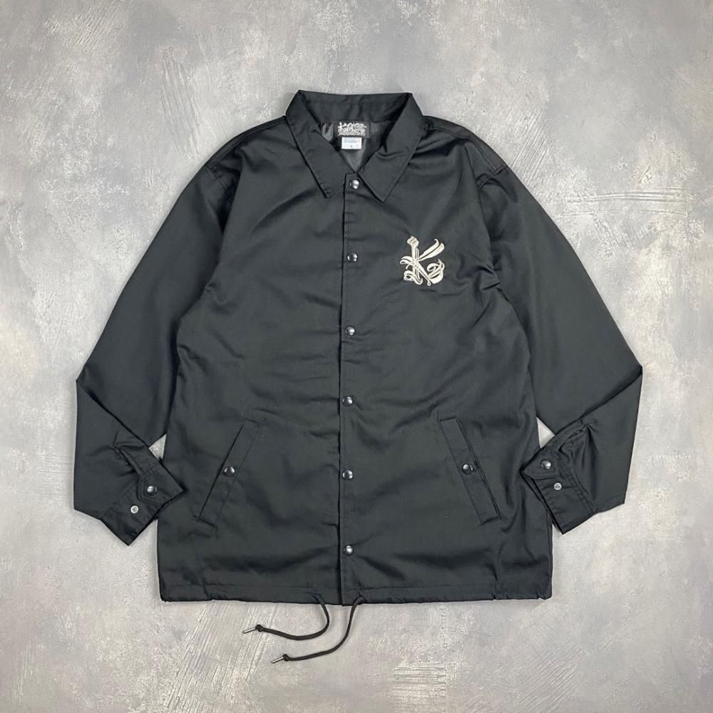 KRAZY BEE 山本kid徳郁 ブラック コーチジャケット L KRAZY BEE コーチ