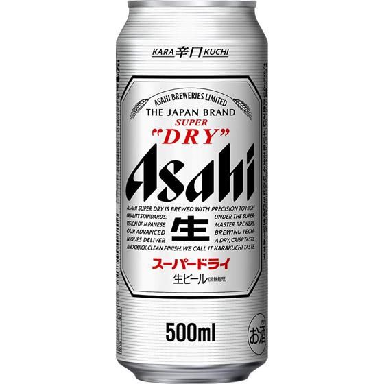 アサヒ スーパードライ 缶 500ml 24本 ケース販売 ビール アサヒビール