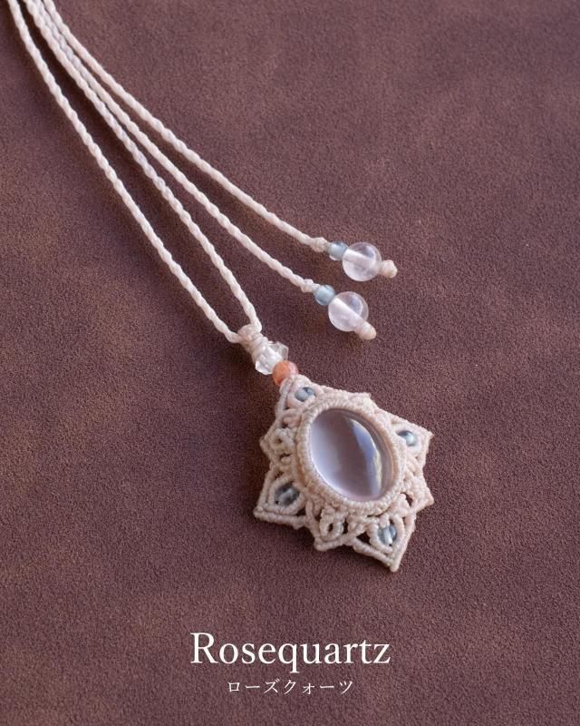 ネックレス- 天然石＋マクラメアクセサリーのFreaky Handsフリーキー