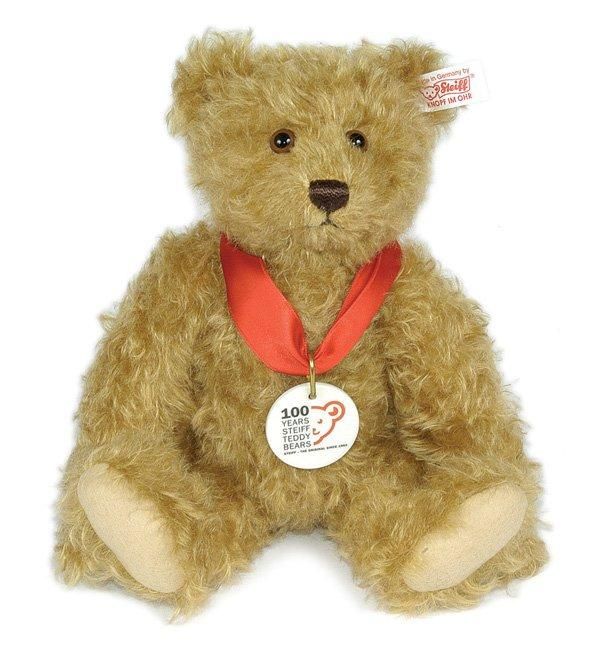 シュタイフ 100周年記念 テディベア 25cm EAN038884