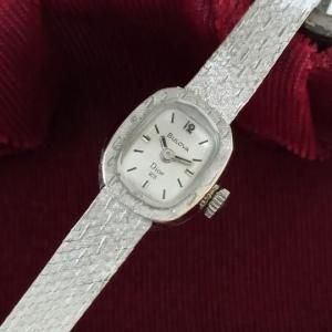 Dior BULOVA wネーム | 14金無垢時計 - レディース アンティーク