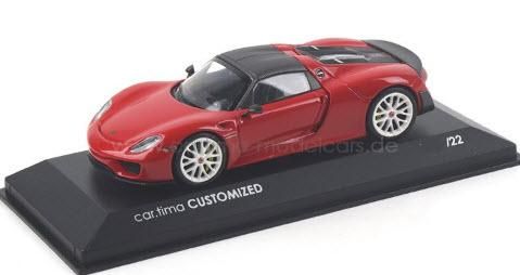 ミニチャンプス CA04316010W 1/43 ポルシェ 918 スパイダー Weissach