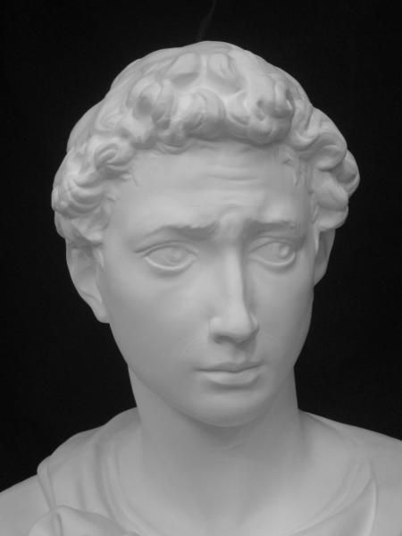 K-130 聖ジョルジョ胸像 - 日本で唯一の石膏像専門ショップ「石膏像