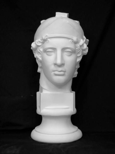 S-210 青年マルス首像 - 日本で唯一の石膏像専門ショップ「石膏像