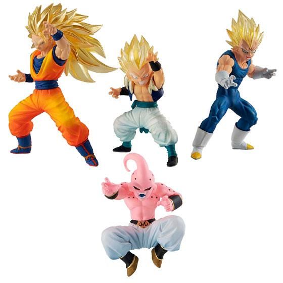 バンダイ ドラゴンボールZ HG ドラゴンボール10 死闘！魔人ブウ編 全4